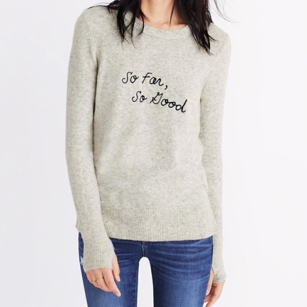 Madewell So Far So Good Sweater